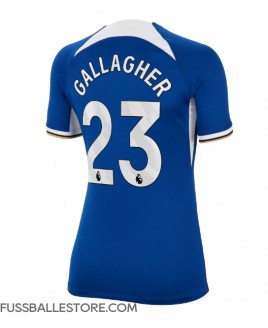 Günstige Chelsea Conor Gallagher #23 Heimtrikot Damen 2023-24 Kurzarm